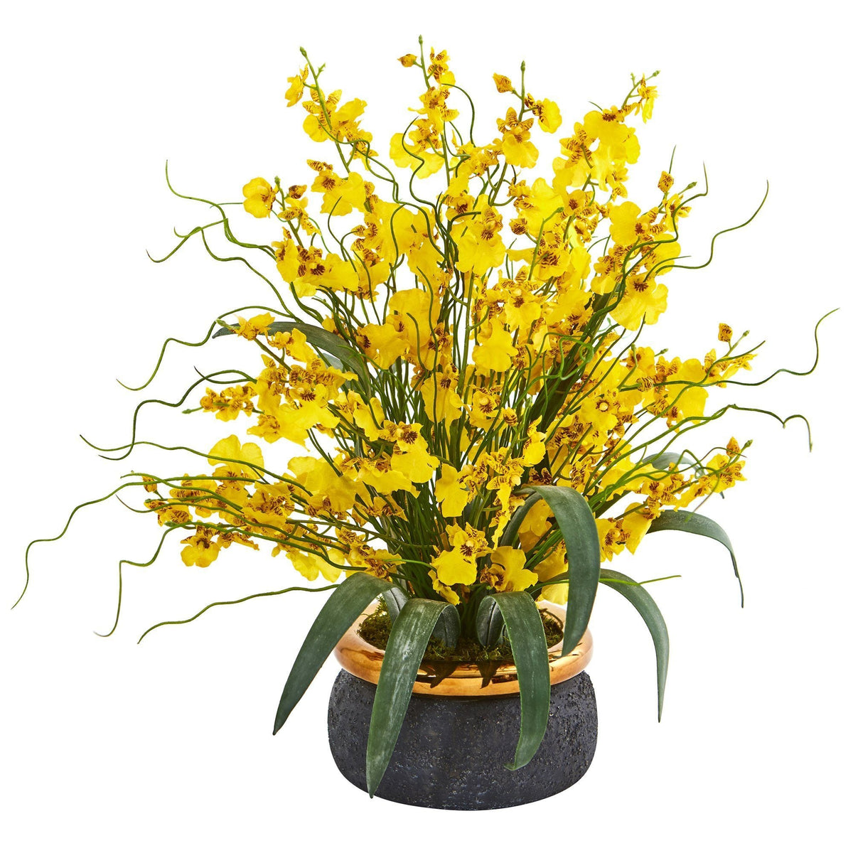 19” Dancing Lady Artificial Arrangement in Vase, photo 3 of 8