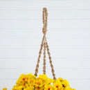 19” Geranium Hanging Basket Artificial Plant UV Resistant (Indoor/Outdoor) by Nearly Natural