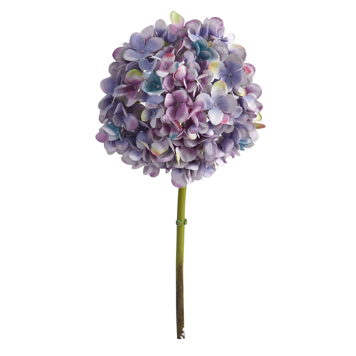 19” Artificial Hydrangea Flower (Set of 3 Silk Flower Stems), photo 3 of 8
