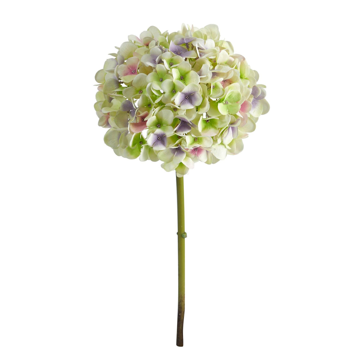 19” Artificial Hydrangea Flower (Set of 3 Silk Flower Stems), photo 7 of 8