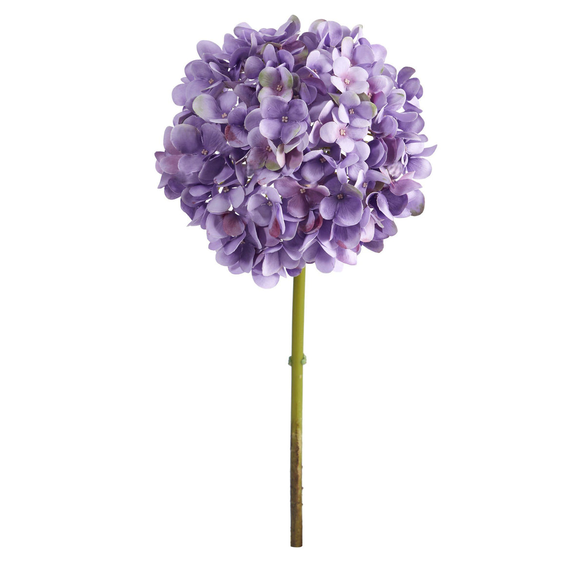 19” Artificial Hydrangea Flower (Set of 3 Silk Flower Stems), photo 8 of 8