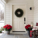 20” Cedar Berry Wreath by Nearly Natural
