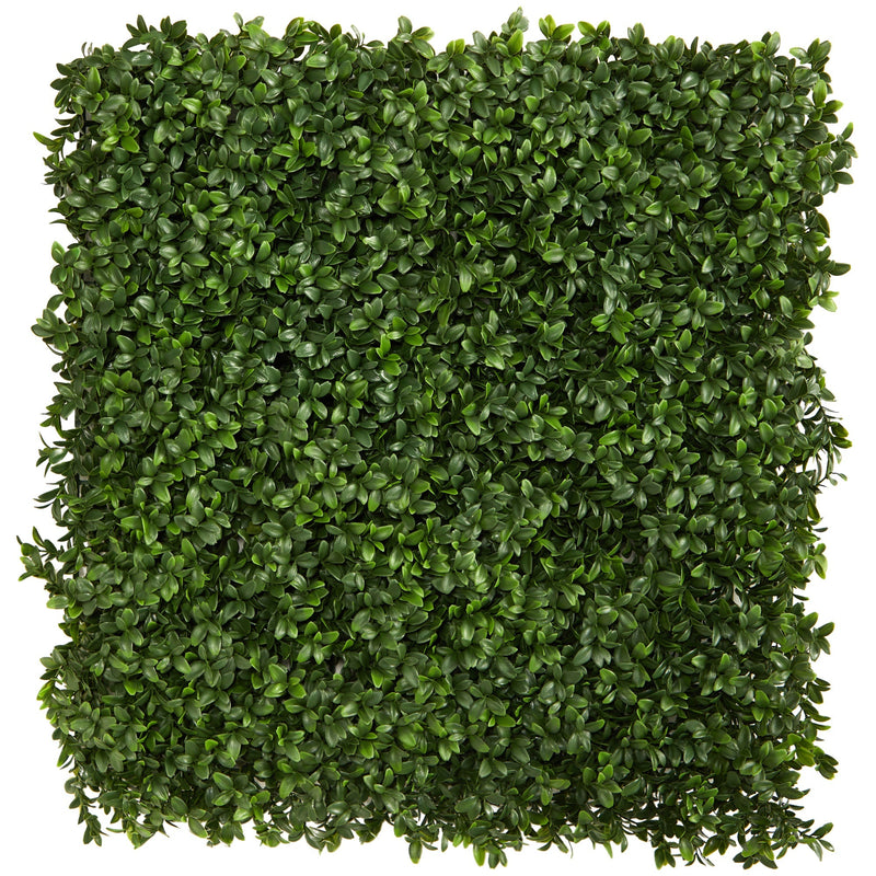 20” Boxwood Artificial Wall Mat (Indoor/Outdoor) (Set of 2)