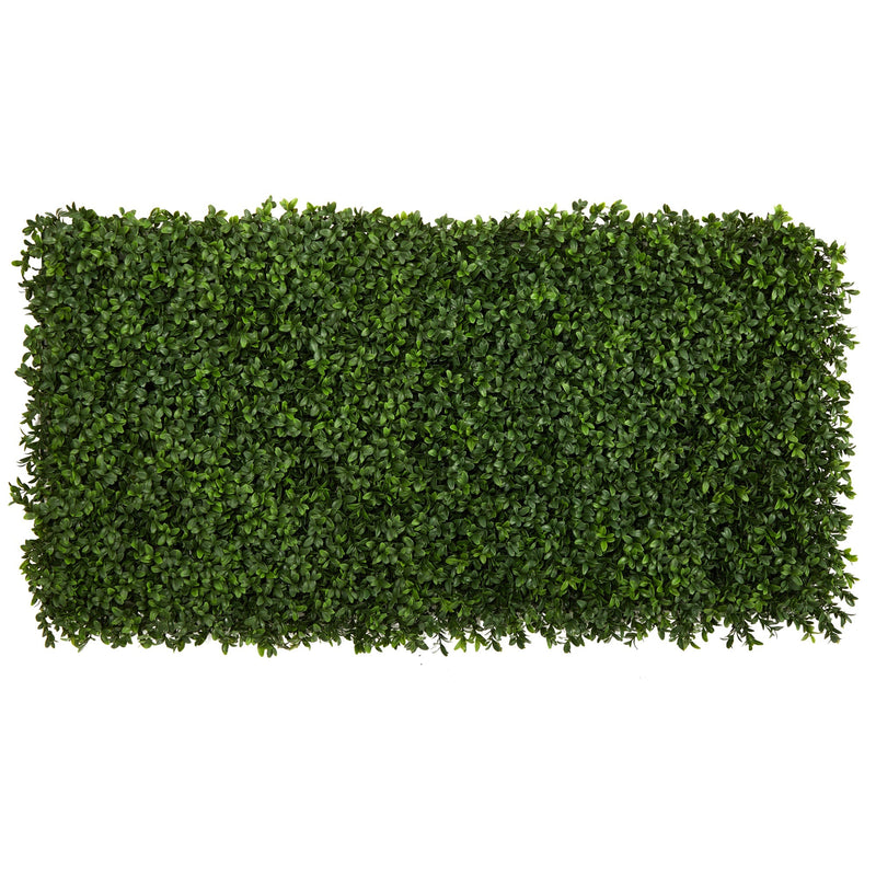 20” Boxwood Artificial Wall Mat (Indoor/Outdoor) (Set of 2)