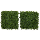 20” Boxwood Artificial Wall Mat (Indoor/Outdoor) (Set of 2)
