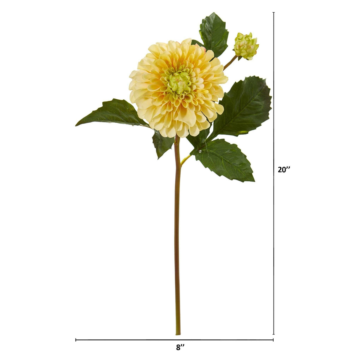 20” Dahlia Artificial Flower (Set of 6), photo 9 of 10