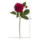 20” Dahlia Artificial Flower (Set of 6)