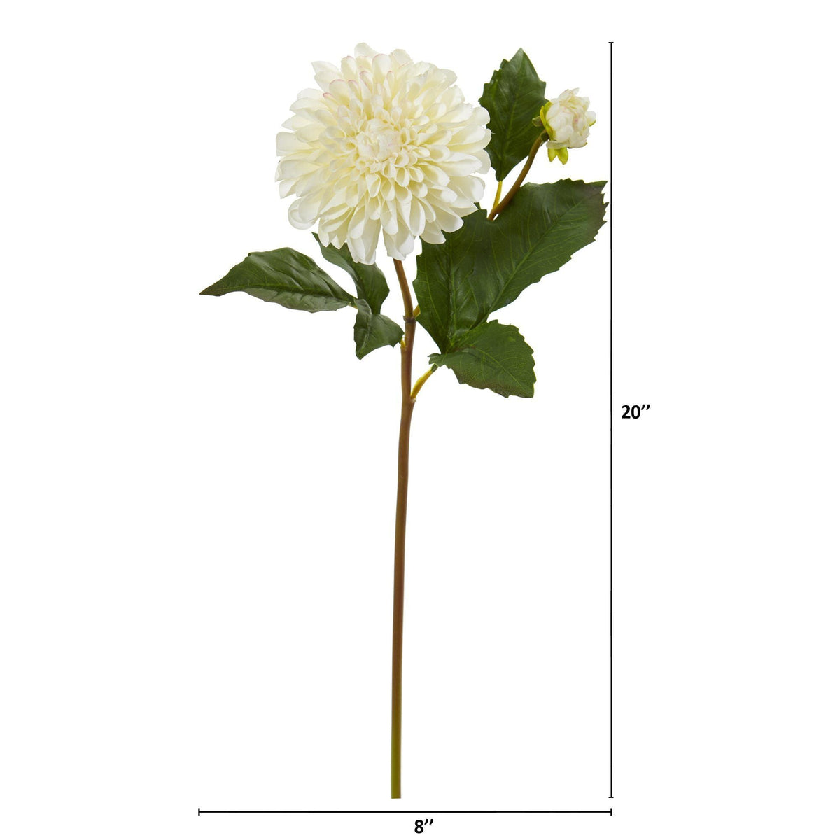 20” Dahlia Artificial Flower (Set of 6), photo 10 of 10