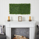 20” Grass Artificial Wall Mat (Indoor/Outdoor) (Set of 2) Trellis