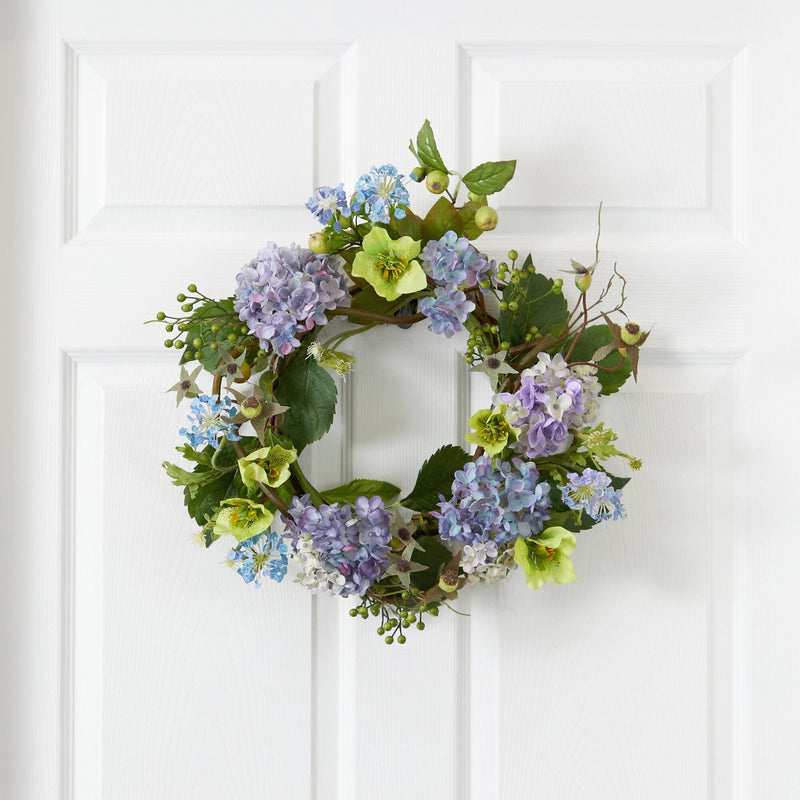 20" Hydrangea Wreath