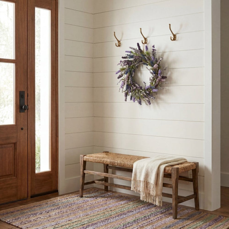 20" Lavender Wreath, photo 3 of 4