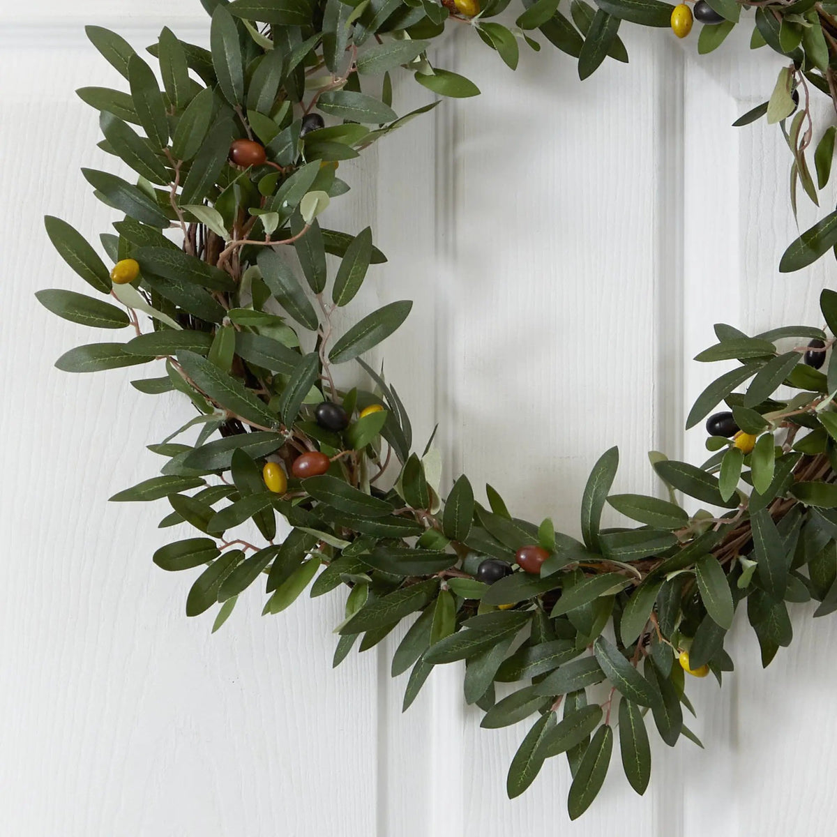 20" Olive Wreath, photo 2 of 3