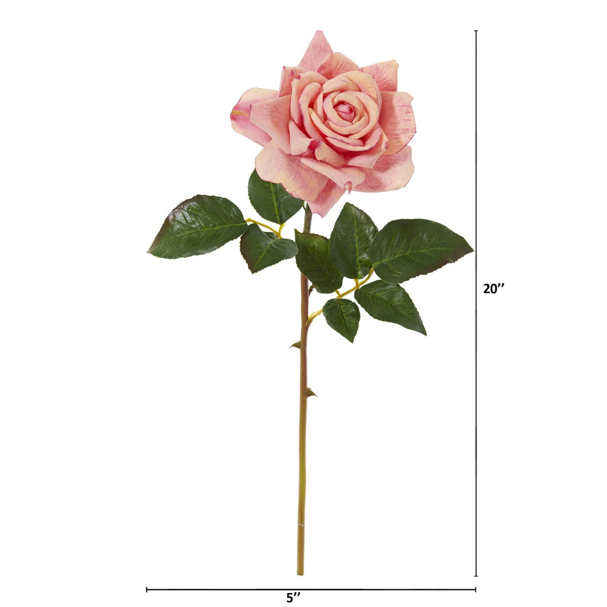 20” Rose Artificial Flower (Set of 6), photo 13 of 16
