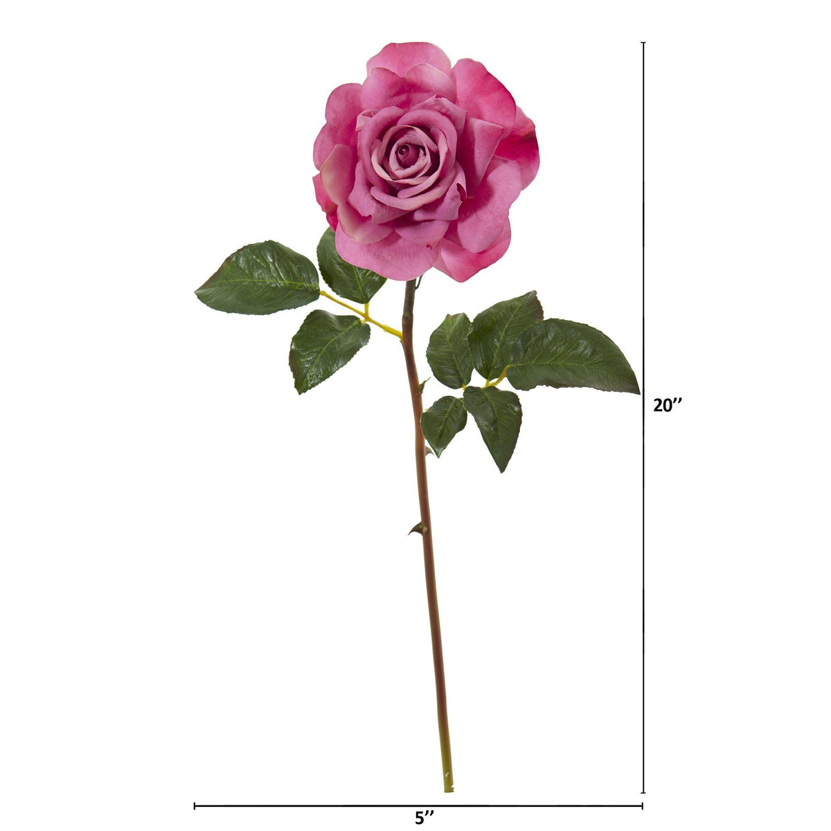 20” Rose Artificial Flower (Set of 6), photo 6 of 16