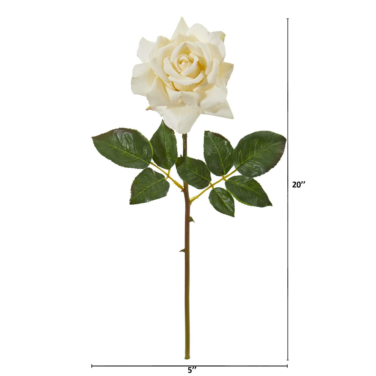 20” Rose Artificial Flower (Set of 6), photo 5 of 16