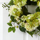 22” Artificial Hydrangea Wreath