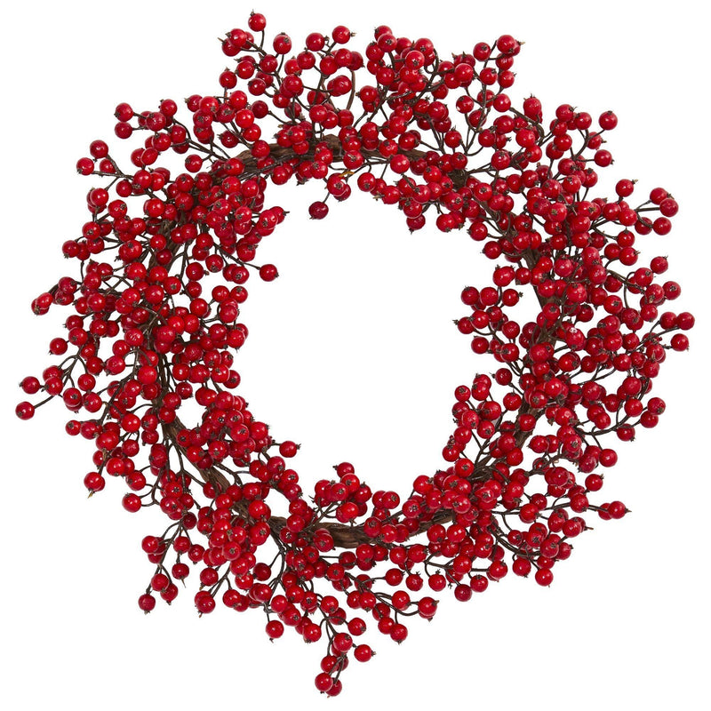 22” Berry Wreath, photo 3 of 3