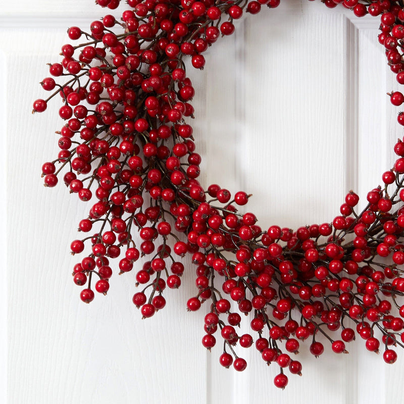 22” Berry Wreath, photo 2 of 3