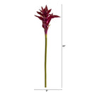 23” Artificial Star Bromeliad Flower (Set of 6)