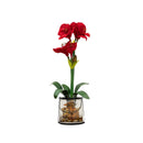 24” Amaryllis w/Vase by Nearly Natural