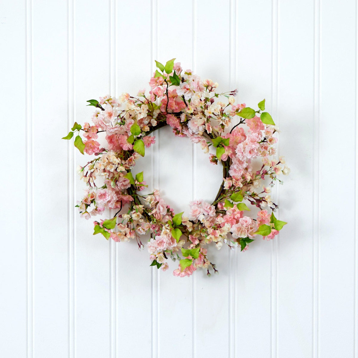 24" Cherry Blossom Wreath, photo 3 of 4