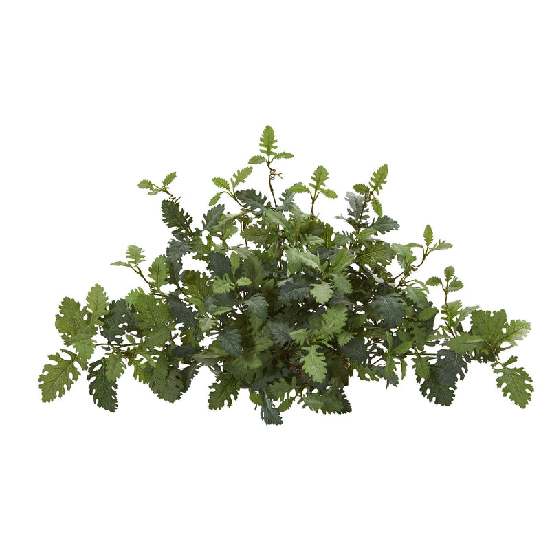 24” Dusty Miller Artificial Ledge Plant