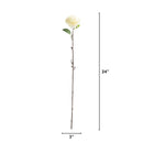 24" Artificial Pincushion Protea Flower Stem - Set of 4