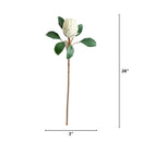 26" Artificial King Protea Flower Stems - Set of 4
