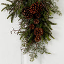 26” Pine & Pine Cone Teardrop