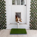 26.7" x 16.5" UV Resistant Artificial Pet Potty Grass Training Pad (Indoor/Outdoor)