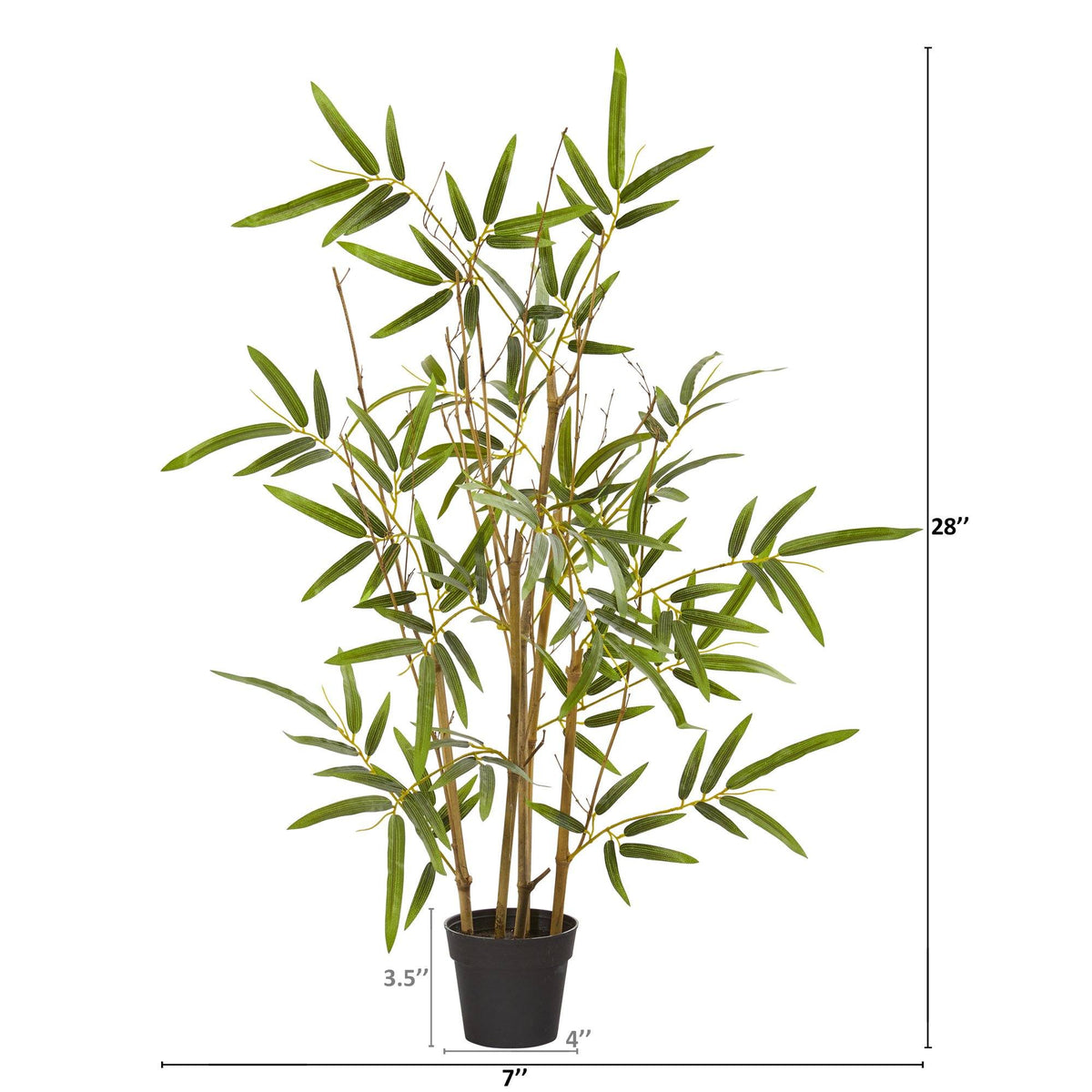 28” Bamboo Artificial Tree, photo 2 of 2