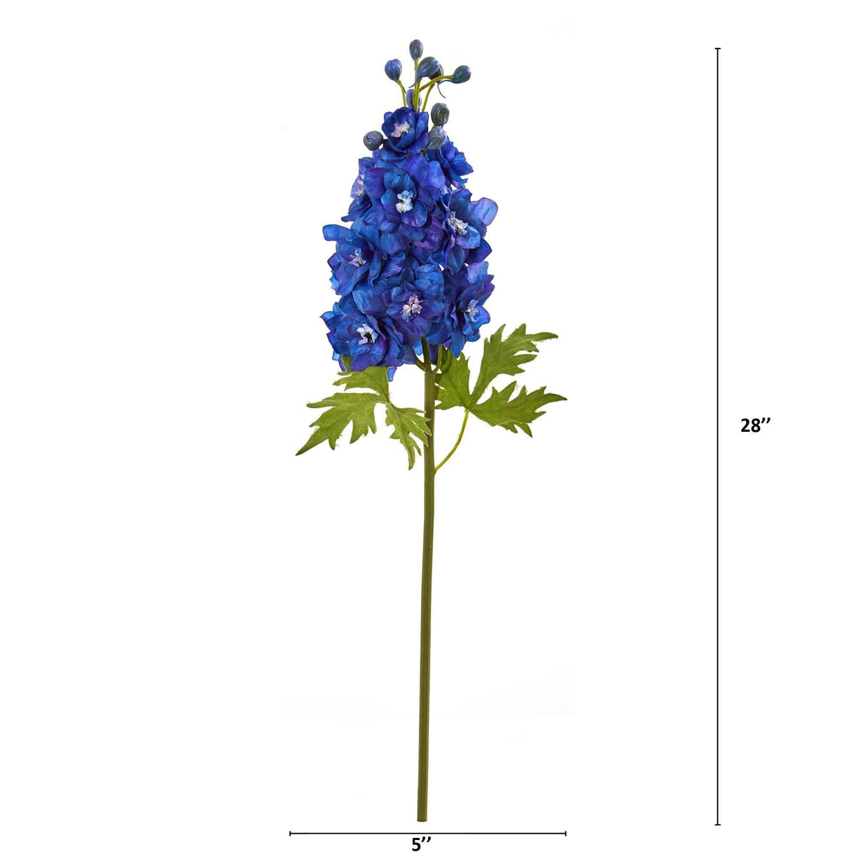 28” Delphinium Artificial Flower (Set of 4), photo 4 of 4