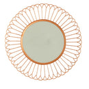 28” Starburst Mirror Wall Decor