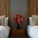29” Autumn Eucalyptus Artificial Fall Arrangement in Black Vase