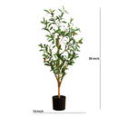 3’ Artificial Olive Tree with Natural Trunk by Nearly Natural