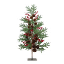 36” Pine & Berry Christmas Tree by Nearly Natural