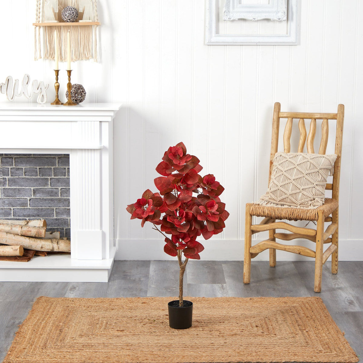 3’ Autumn Pomegranate Artificial Tree, photo 4 of 4