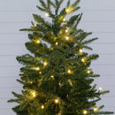 3’ Finland Fir Artificial Christmas Tree in Decorative Planter by Nearly Natural