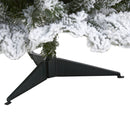 3’ Flocked North Carolina Fir Artificial Christmas Tree with 150 Warm White Lights and 545 Bendable Branche