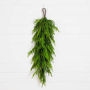 3' Artificial Real Touch Norfolk Island Pine Teardrop with Natural Look