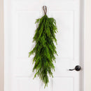 3' Artificial Real Touch Norfolk Island Pine Teardrop with Natural Look