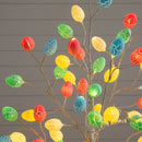 3' Pre-Lit Artificial Easter Twig Tree with 40 Egg Shaped LED Ornaments