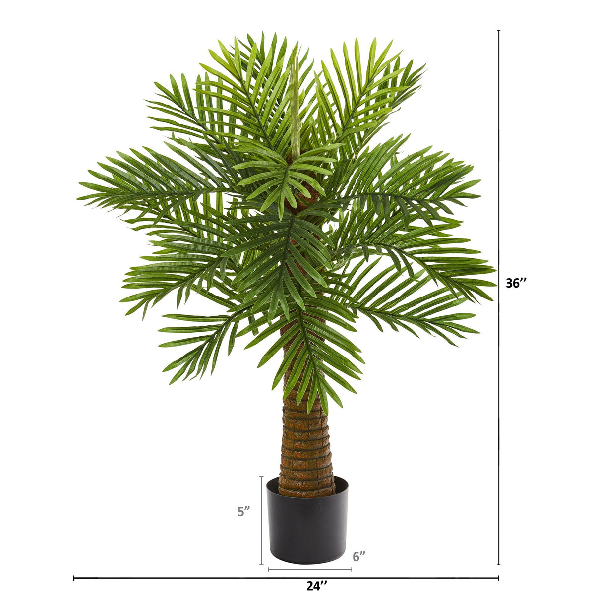 3’ Robellini Palm Artificial Tree, photo 2 of 2