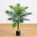 3' UV Resistant Artificial Double Robellini Palm Tree (Indoor/Outdoor)