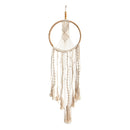 3’ x 1’ Boho Macrame Dreamcatcher Wall Hanging Decor