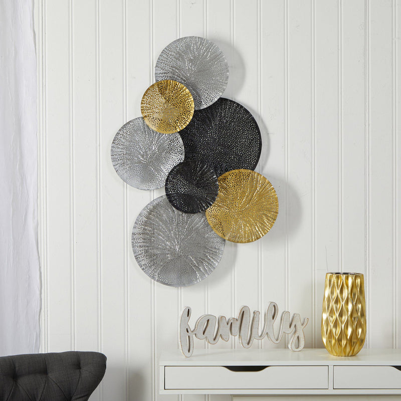 3’ x 2’ Layered Metal Wall Art Decor, photo 3 of 4