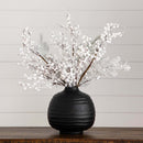 30" Artificial Flocked Berry Stems - Set of 3