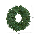 30” Magnolia Artificial Wreath