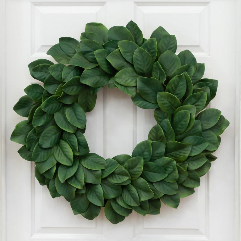 30” Magnolia Artificial Wreath