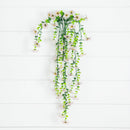 30" UV Resistant Artificial Daisy Hanging Plant (Indoor/Outdoor) - Set of 6